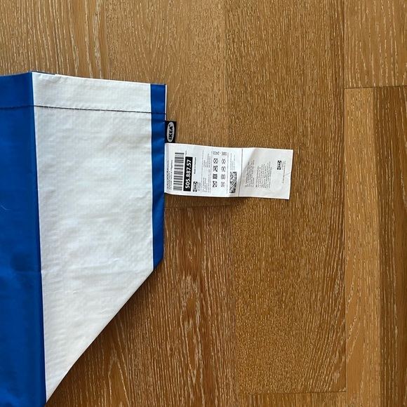 IKEA Blue and White Shopping Bag - Picture 4 of 4